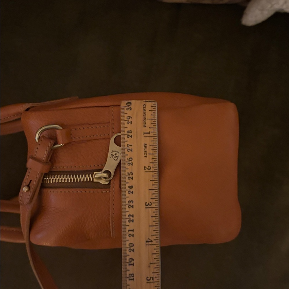 Il BISONTE Tan Leather crossbody handbag - Picture 9 of 9